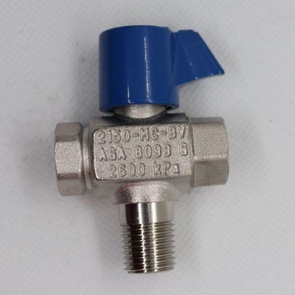 Manual Changeover Valve 1/4 Male BSP inlet x 2 only 1/4 Female Inverted flare outlets.