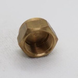 Quality Brass LPG Gas Hex Cap Fitting 3/8" Female BSP Thread