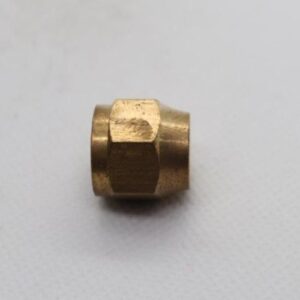 Quality Brass LPG Gas Flare Cap Fitting 5/16" Female SAE Flare