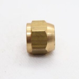 Quality Brass LPG Gas Flare Cap Fitting 3/8" Female SAE Flare