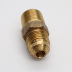 Quality Brass LPG Gas Union Fitting 3/8" Male SAE Flare x 3/8" Male BSP Thread