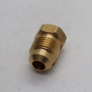 Quality Brass LPG Gas Plug Fitting 5/16" Male SAE Flare